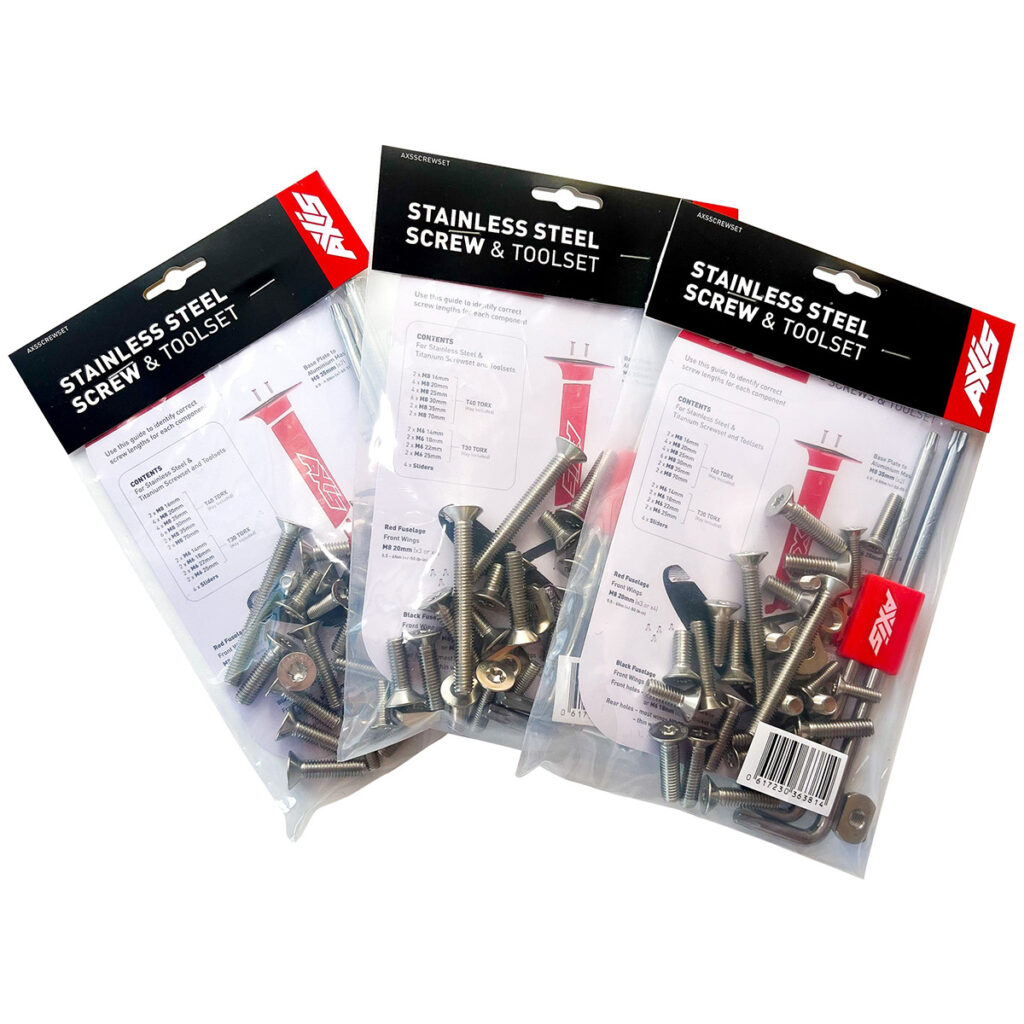 AXIS Foils Stainless Screwset and Toolset
