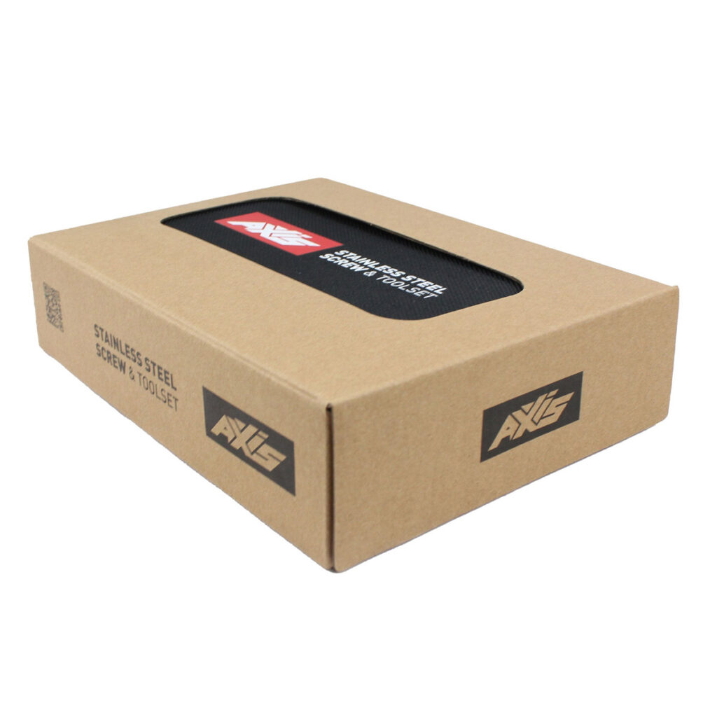 Axis Foils Stainless Steel Screw and Toolset Box
