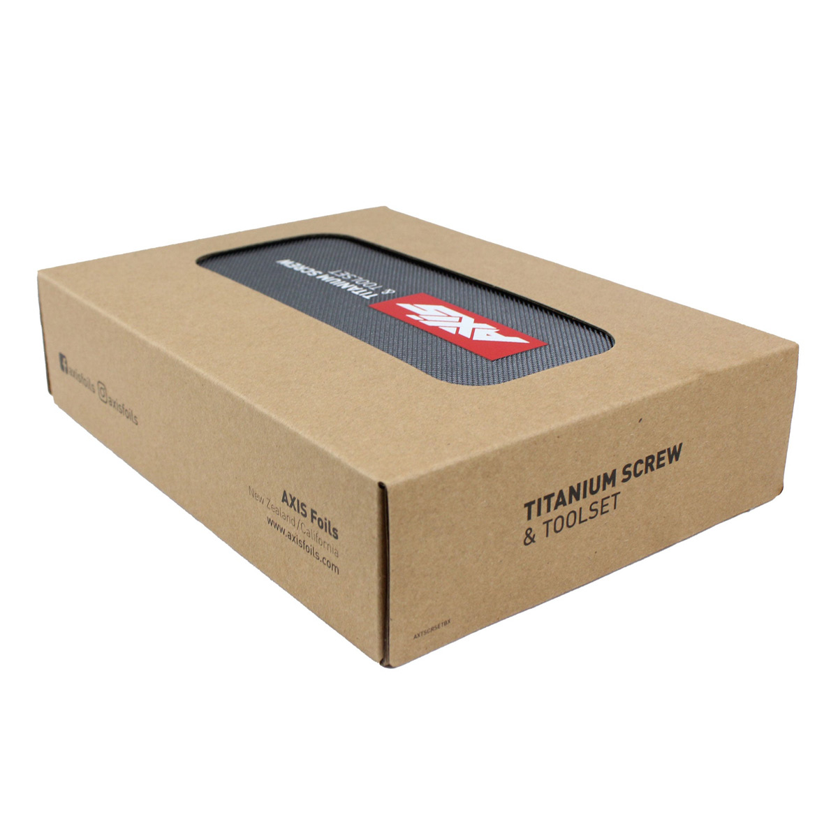 Axis Foils Titanium Screw and Toolset Box